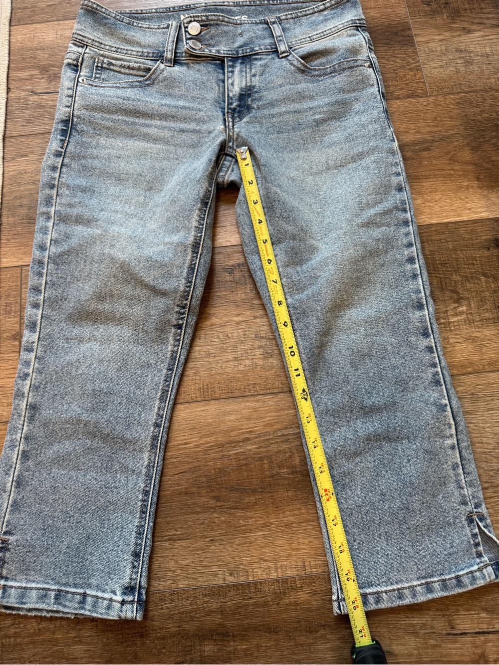 No Boundaries Light Blue Ankle Crop Jeans